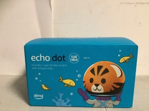 Alexa Echo Dot, Kids Edition, New - Factory Sealed