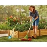 Expert Gardener 35.4"&nbsp;Kids Gardening Tool Set&nbsp;(3 Pieces), LOT of 2, New, Retail - $19.97