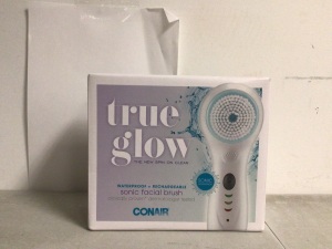 Conair True Glow Facial Brush, Powers Up, Appears New