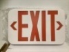 LED Emergency Exit Sign, Untested, Appears New