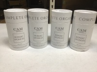 Lot of (4) CSM Organic Konjac Sponge&nbsp;3-Packs