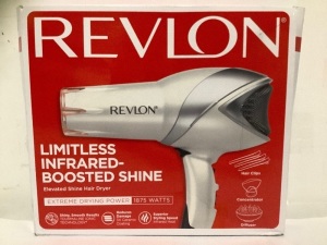 Revlon 1875W Infrared Hair Dryer, Works, E-Comm Return