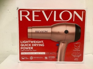 Revlon 1875W Lightweight Fast Dry Hair Dryer