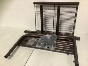 Rolling Adjustable Clothes Rack, Appears new