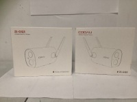 Lot of (2) Wireless Security Cameras, Untested, Appears New, Retail 119.98
