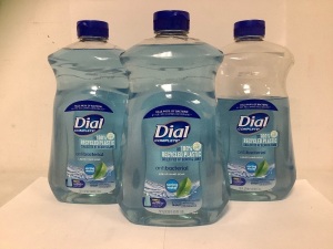 Lot of (3) Dial Soap Refills, E-Comm Return