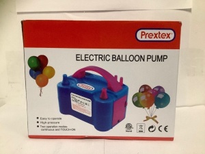 Electric Balloon Pump, Powers Up, Appears New