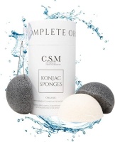 Lot of (2) CSM Organic Konjac Sponge&nbsp;3-Packs
