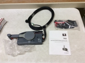 Pull Throttle Side Mount Remote Control Box 703 for Yamaha - Appears New