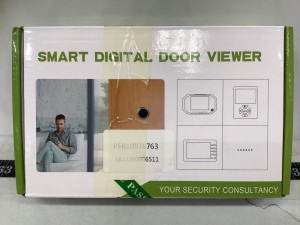 Smart Video Door Camera, Powers Up, E-Comm Return