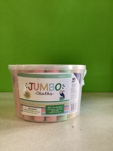 Jumbo Chalks, LOT of 6, New