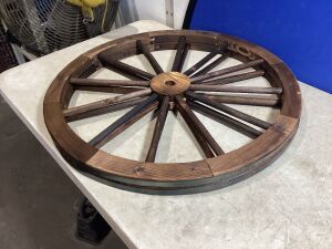VINGLI Decorative Wagon Wheel, Set of 2 