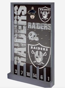 Oakland Raiders Bottle Opener Sign Game, Like, New, Retail - $49.99