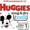 Huggies Snug & Dry Baby Diapers, Size 1 (8-14lb), 6 Packages of 44 - NEW