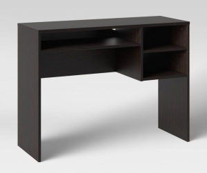 Student Writing Desk with Storage Espresso - Room Essentials, Like New, Retail - $50