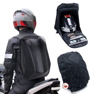 Carbon Fiber Motorcycle Backpack