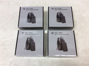 Lot of (4) HD 5.5mm Wifi Endoscopes - New