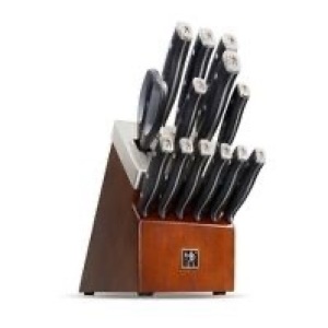 Henckels Forged Accent 14pc Self-Sharpening Knife Block Set, Like New, Retail - $199.99