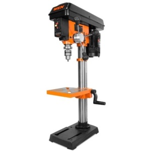 5-Amp 10-Inch Variable Speed Cast Iron Benchtop Drill Press with Laser