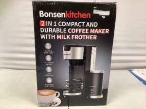 Bonsen Kitchen 2 in 1 Coffee Maker