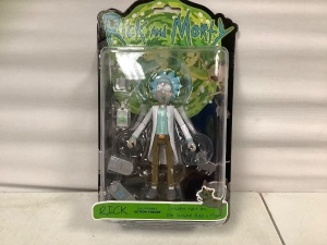 Rick And Morty, Rick, Fully Posable Action Figure