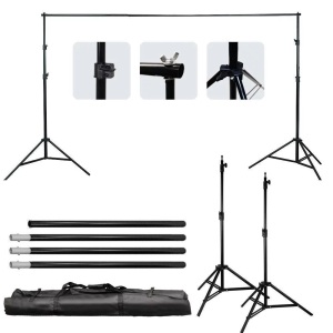 10Ft Adjustable Background Stand Backdrop Support System