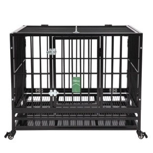 HOBBYZOO 36" Heavy Duty Dog Cage Crate Kennel