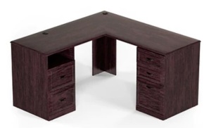 Kendall Park L-Desk, Appears New, Retail 364.99