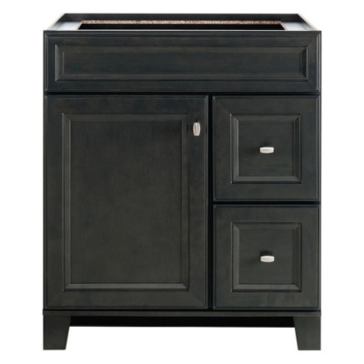 Diamond NOW Goslin 30-in Storm Gray Bathroom Vanity Cabinet