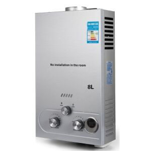 Stainless Steel 8L Natural Gas Water Heater