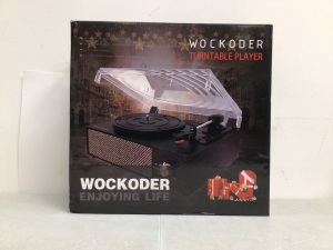 Wireless Turntable Player w/ Built-in Stereo Speakers