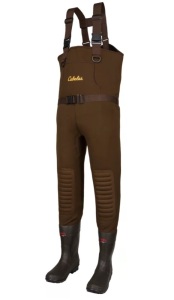 Cabela's Classic Series II Neoprene Boot-Foot Waders for Men, Ladies, or Kids - Brown - 11M, E-Commerce Return, Untested