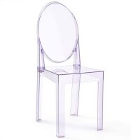 Transparent Ghost Dining Chair, Unstackable