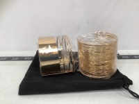 2 Pack Bracelet Bangles, Appears New