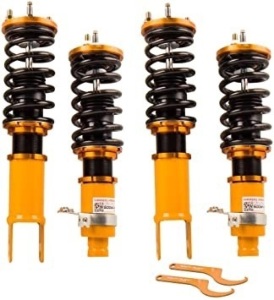 Adjustable Damper Coilovers for Honda Civic 92-95 EG EJ EH 94-01 Integra DC DB Suspension Spring Shock Strut Front Rear 4pcs - New 