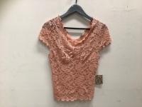 Womens Lace Shirt, L, Appears New