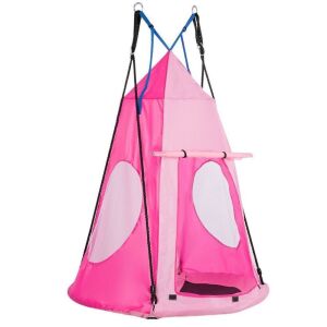 Kids Hanging Chair Swing Tent Set