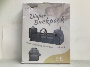 Multi-Functional Diaper Backpack, New