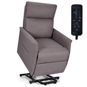 Electric Power Fabric Padded Lift Massage Chair Recliner 