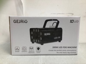 500W LED Fog Machine, Powers Up, E-Comm Return