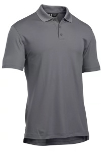 Under Armour Tactical Performance Short-Sleeve Polo Shirt for Men - Graphite - Size S,  Appears New