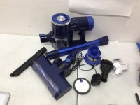 Pretty Care Stick Vacuum, Broken Latch on Basket, Works, E-Comm Return