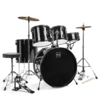 5-Piece Full Size Drum Set For Adults, Appears New
