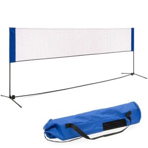 Portable Freestanding Volleyball, Tennis, Badminton Net - 12.5ft 