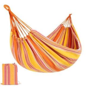 2-Person Brazilian-Style Double Hammock w/ Portable Carrying Bag 