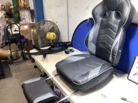 RESPAWN 110 Ergonomic Reclining Gaming Chair with Foot Rest&nbsp;