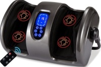 Reflexology Shiatsu Foot Massager w/ High-Intensity Rollers, Remote Control, Gray, Powers On, E-Commerce Return