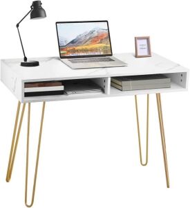 40" Marble Writing Desk