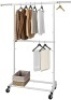 Simple Trending-Double Rod Clothing&nbsp;Rack, Appears New