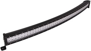 Senlips 50" 288W Curved Off-road Light Bar Flood Spot Combo Beam IP 67 Waterproof for Off-road Vehicle, Black - E-Comm Return, Appears New 